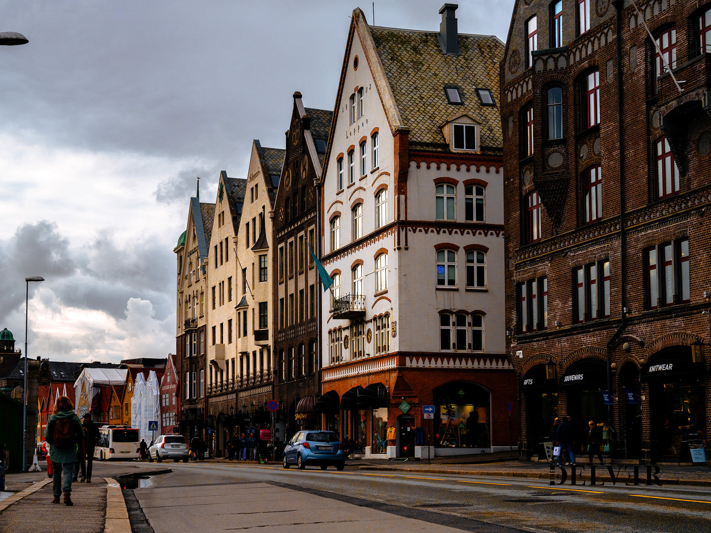 Bergen’s Charm – Iconic Norwegian Town Wall Art