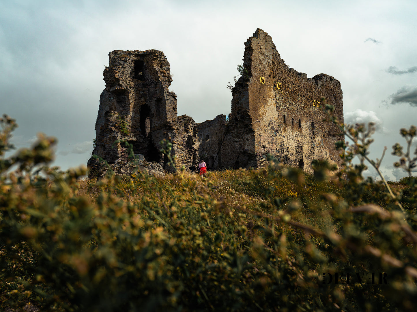 Echoes of the Past – Castle Ruins in Estonia Print