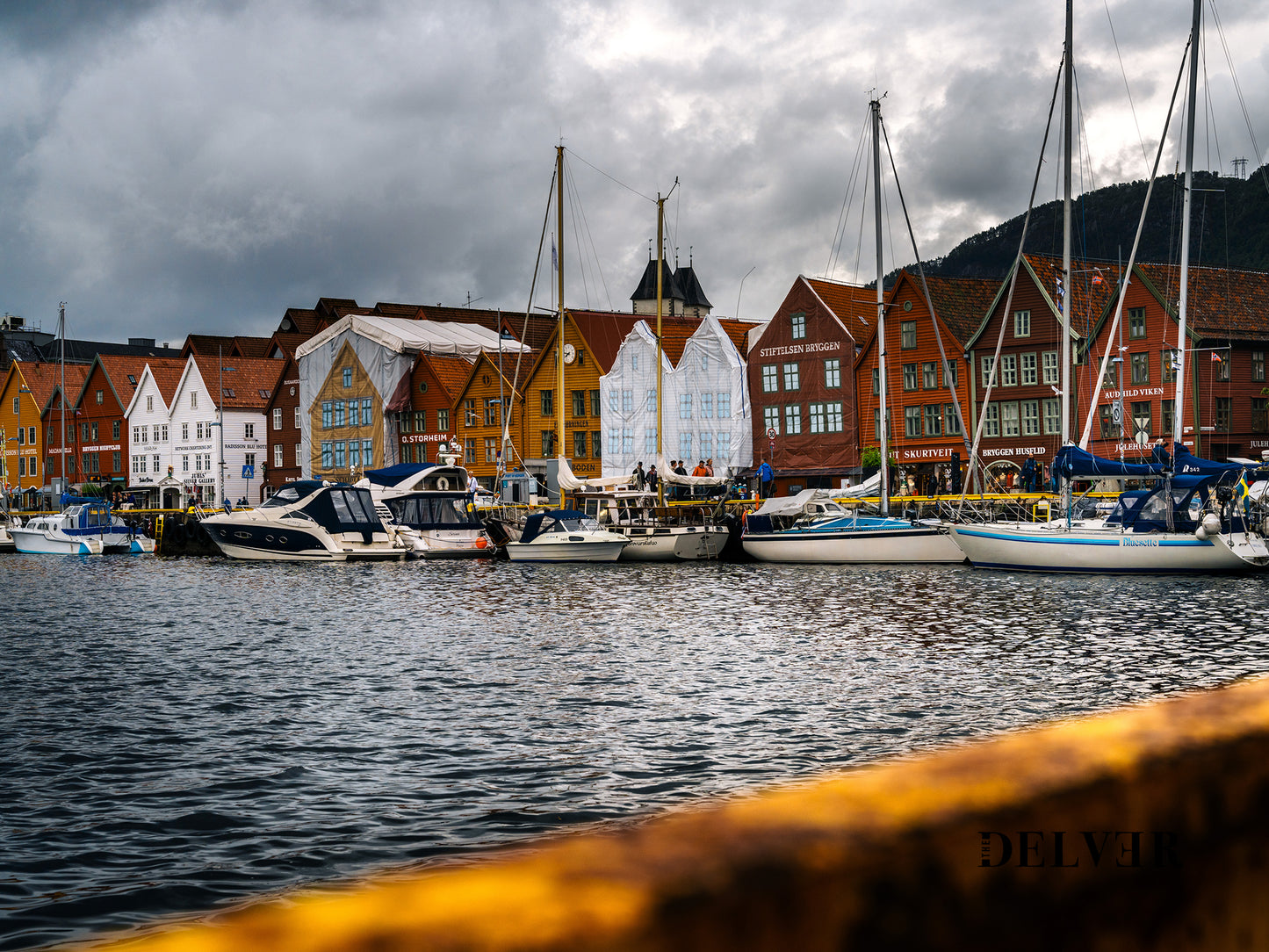 Harbor Dreams – The Ships of Bergen, Norway Wall Art
