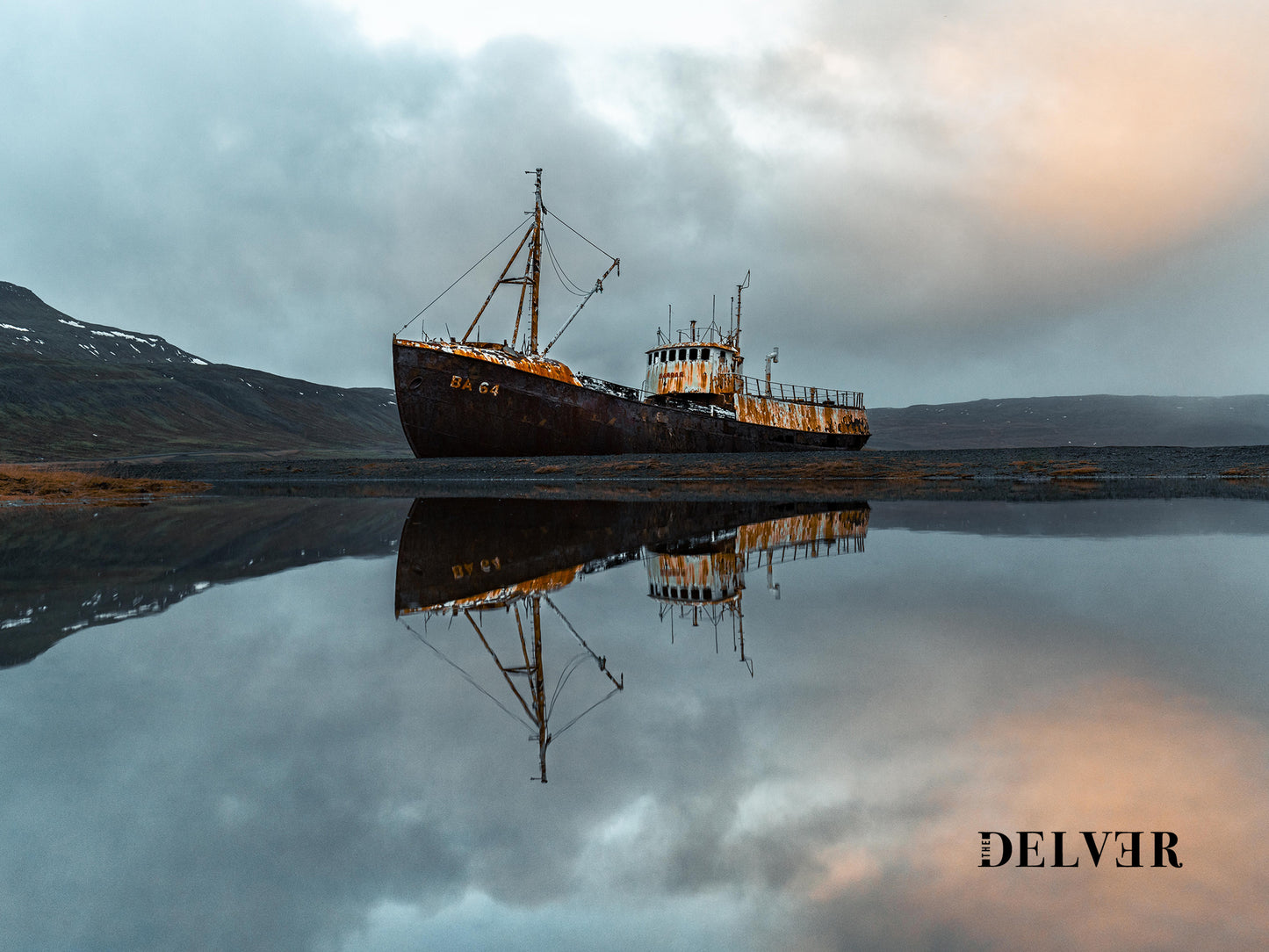 Forgotten Vessel – B4 64 on Iceland’s Shores Decor