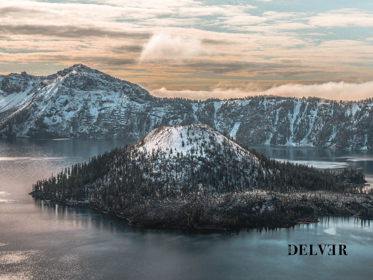 Oregon’s Blue Jewel – Crater Lake Scenic Wall Decor