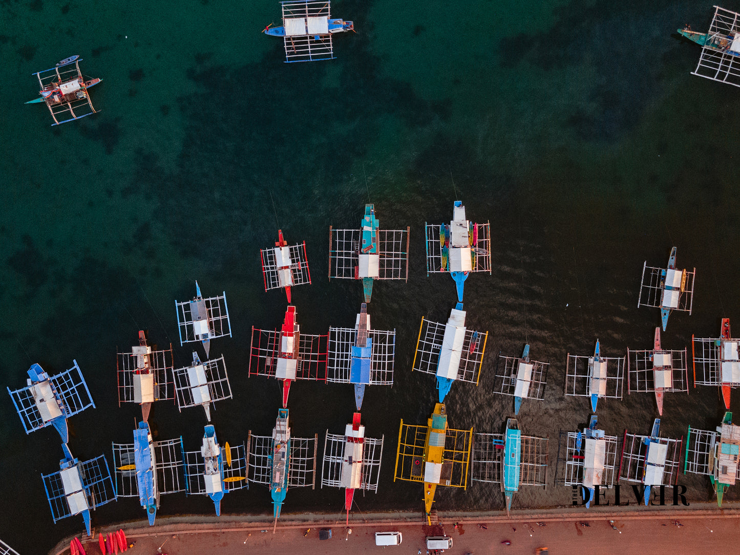 Anchored in Paradise – Palawan’s Iconic Boats Art