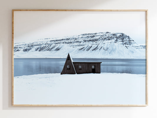 Quiet Resilience – Abandoned Farmhouse in Iceland Wall Art