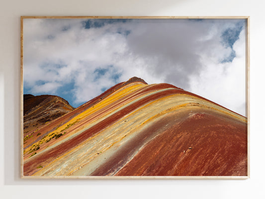 Sacred Colors – Rainbow Mountain of Peru Wall Art