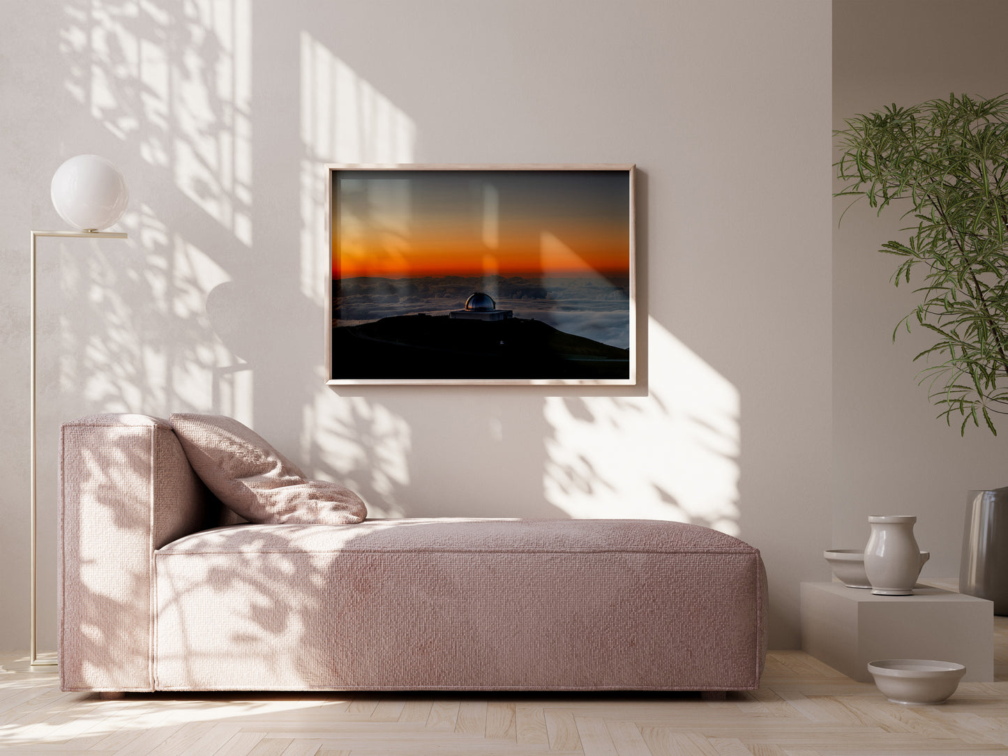 Golden Sunset Over Mauna Kea – Wall Art for Dreamers & Hawaii Lovers