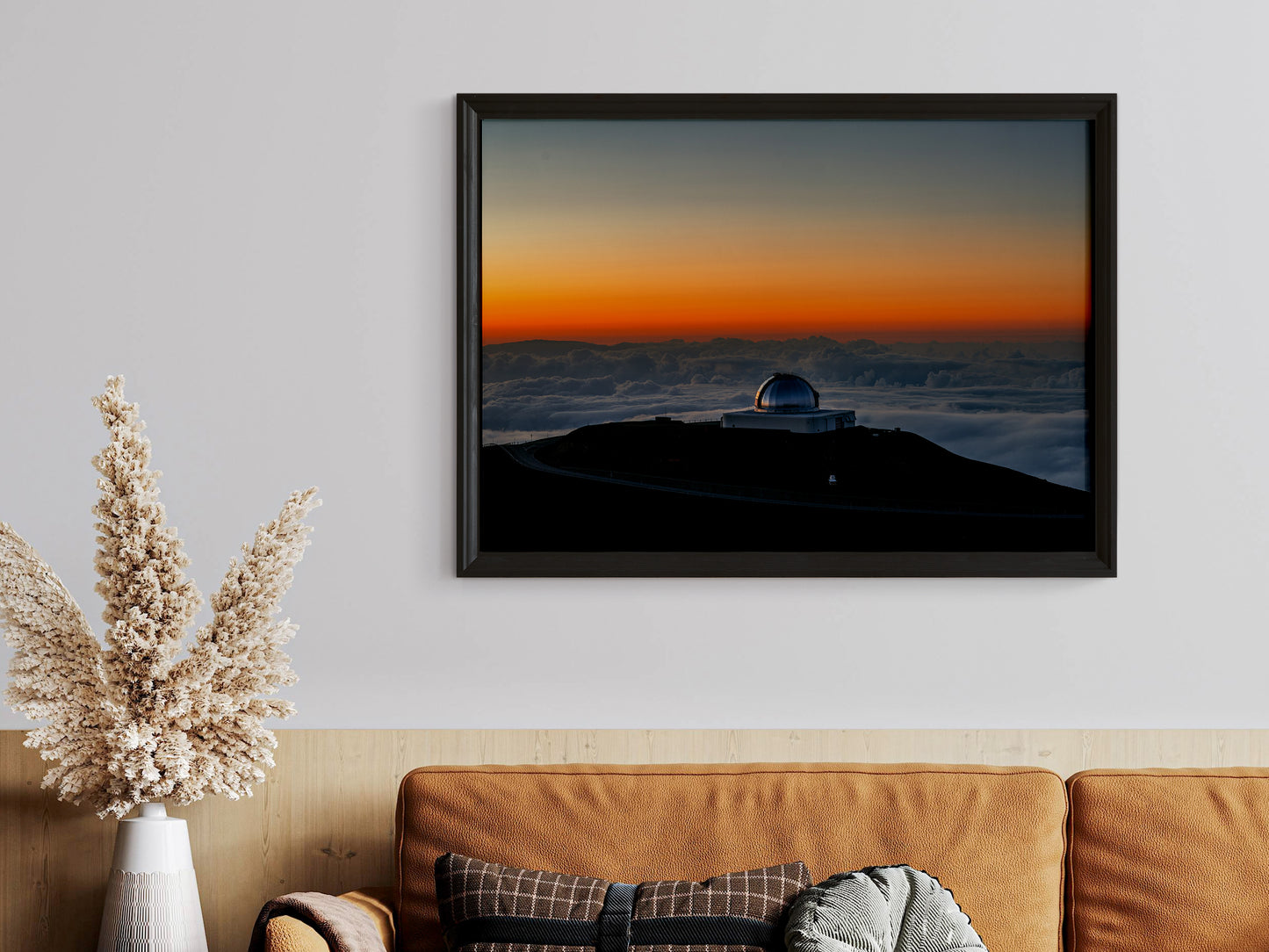 Golden Sunset Over Mauna Kea – Wall Art for Dreamers & Hawaii Lovers